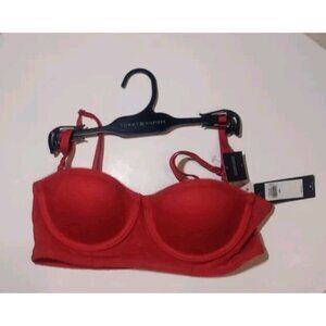 Tommy Hilfiger Red Bra 34A